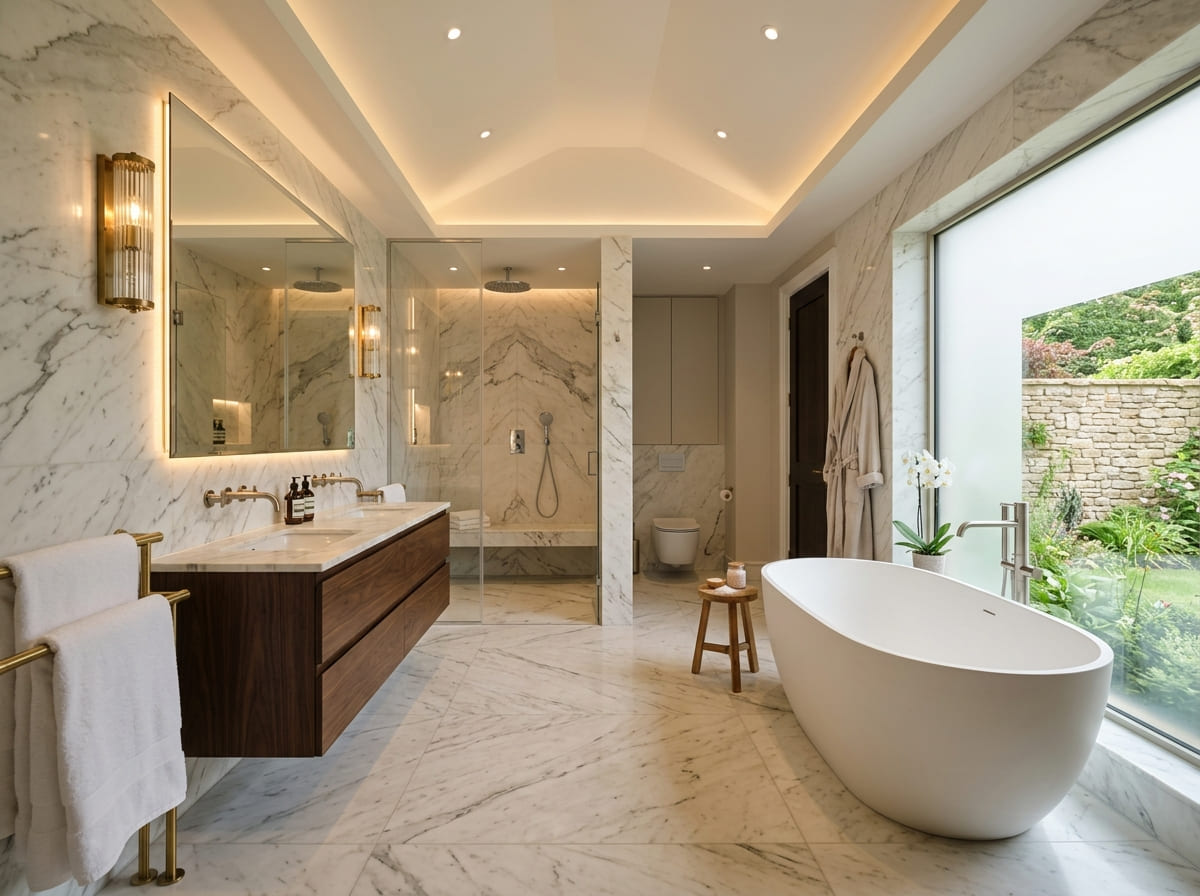 Custom Bathroom Renovation in Gause